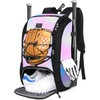 MATEIN Softball Bag for Women, Lightweight Baseball Bat Backpack with