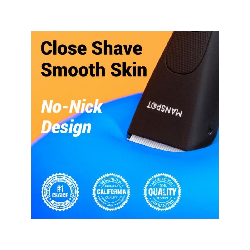 【dealsforyoudays】Manspot 4 in 1 Electric Body Hair Shaver - Groin