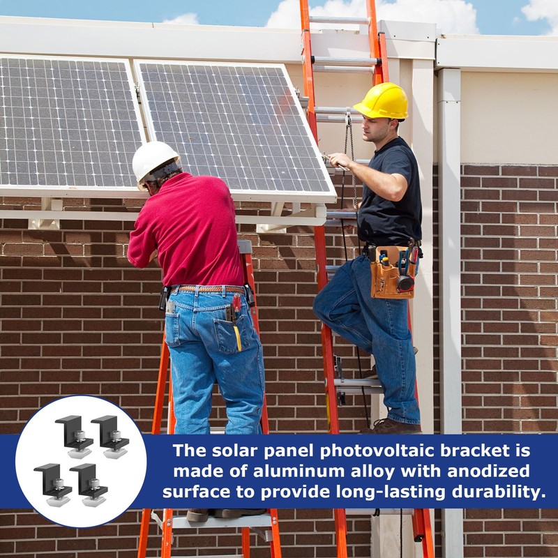 Pack of 4 30 mm Solar Panel Holder, Solar Panel