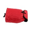 Red Folding Shopping Bag Waterproof Trolley Cart Handle Bag Reusable