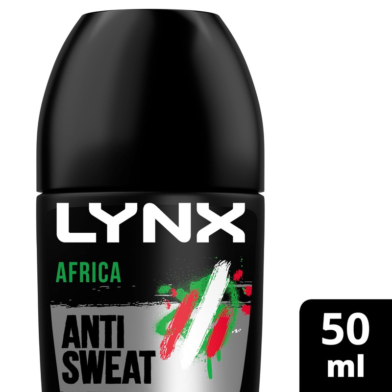 Lynx Africa Antiperspirant Roll On 50 ml