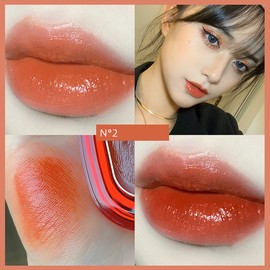 Gloss Solid Lipstick Long Lasting Nourishing Colorstay Makeup Lip Polish Lipstick for Girls 02