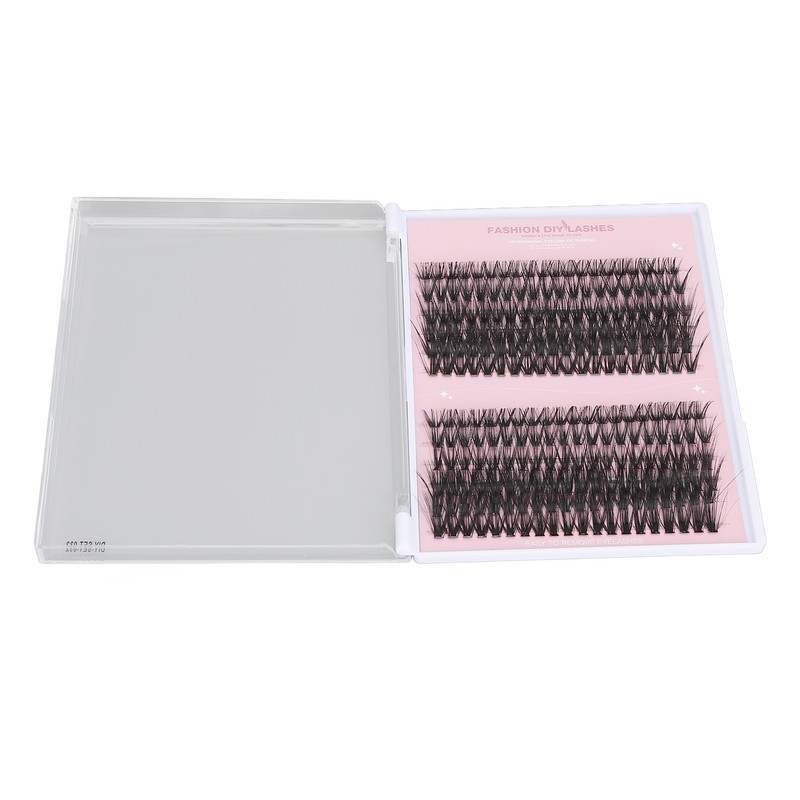 240 Pcs DIY Lash Extension Kit D Curl Cluster Lashes