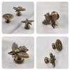 Angoily 10pcs Retro Cabinet Knobs Decorative Bee Drawer Pulls Wardrobe
