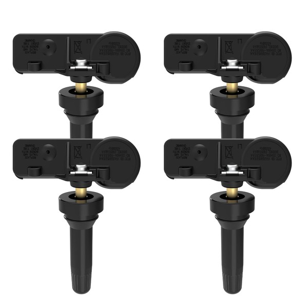 FINDAUTO Tire Sensor, 433MHz Tire Pressure Monitoring System TPMS Sensor