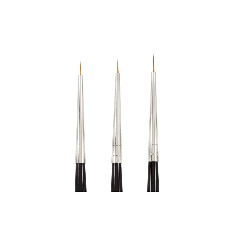 VBS Kolinsky Red Sable Brush Set of 3 Different Thicknesses