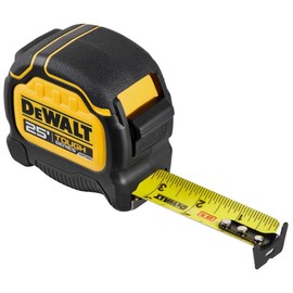 DEWALT TAPE MEASRE BLK/YLW 25FT
