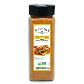 JR Watkins ORGANIC TACO SEASONING MIX, FAMILY SIZE