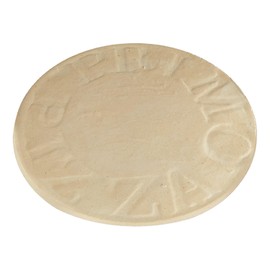 BBQ-Scout 8350 Primo Pizza Stone Natural 30 cm for Oval 400 XL, 300 Large, 200 Junior and Kamado