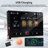 Motoris 9 Inch Single Din Car Stereo Radio with Built-in