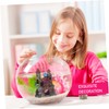 Sosoport 2pcs Aquarium Castle Ornament Fish Tank Background Resin Craft