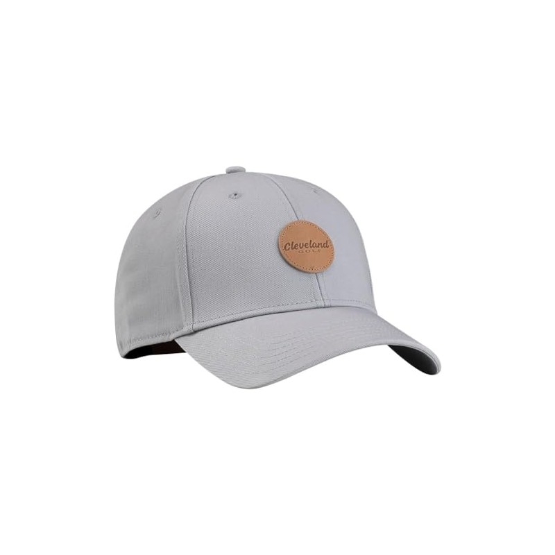 Cleveland Lifestyle Brown Patch Hat (Grey, Adjustable) Golf Cap