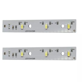 GE, General Electric 2PCS WR55X26671 Replacement LED Light For GE Refrigerator PS11767930 AP6035586
