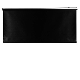 Camper Comfort Black RV Roller Night Shade | Blackout Shade (50" W x 38" L)
