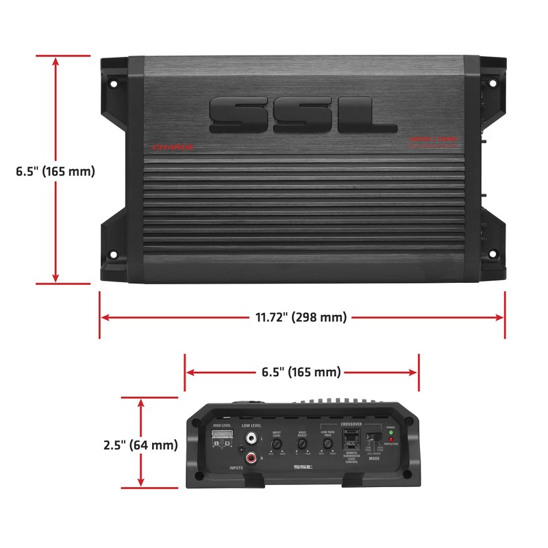 Sound Storm Laboratories CG1202 Charge Series 2 Channel Car Audio
