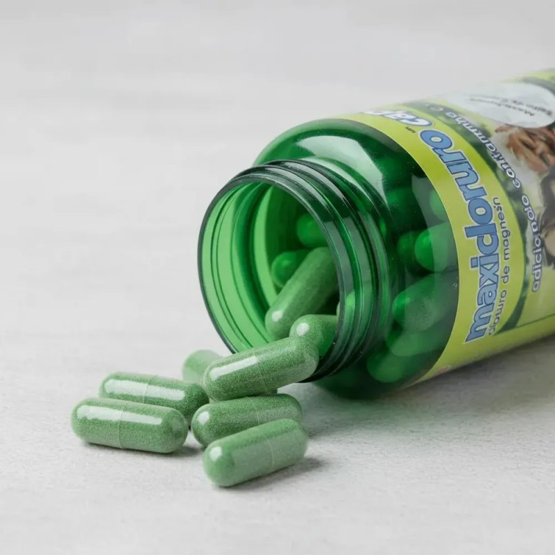 Cloruro De Magnesio Con Vitamina C (100 Caps) Maxicloruro Sabor