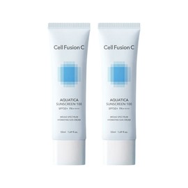 Cellfusion C Aquatica Sunscreen 100 50mlx2 sun cream UV protection / 셀퓨전씨 아쿠아티카 썬스크린100 50mlx2개 선크림 자외선차단