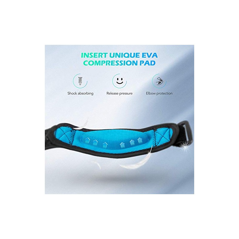 AGPTEK - Codera para tendinitis y codo de tenis, 2