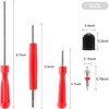 ZHSMS Valve Stem Puller Installer Tool, 5Pcs TR412, 5Pcs TR413,
