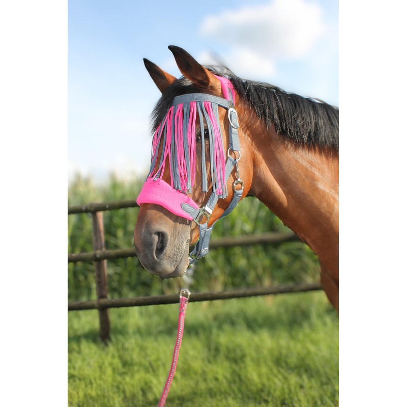 PFIFF Sunny 103103 Headcollar Set, 3-Piece Set with Headcollar, Knit
