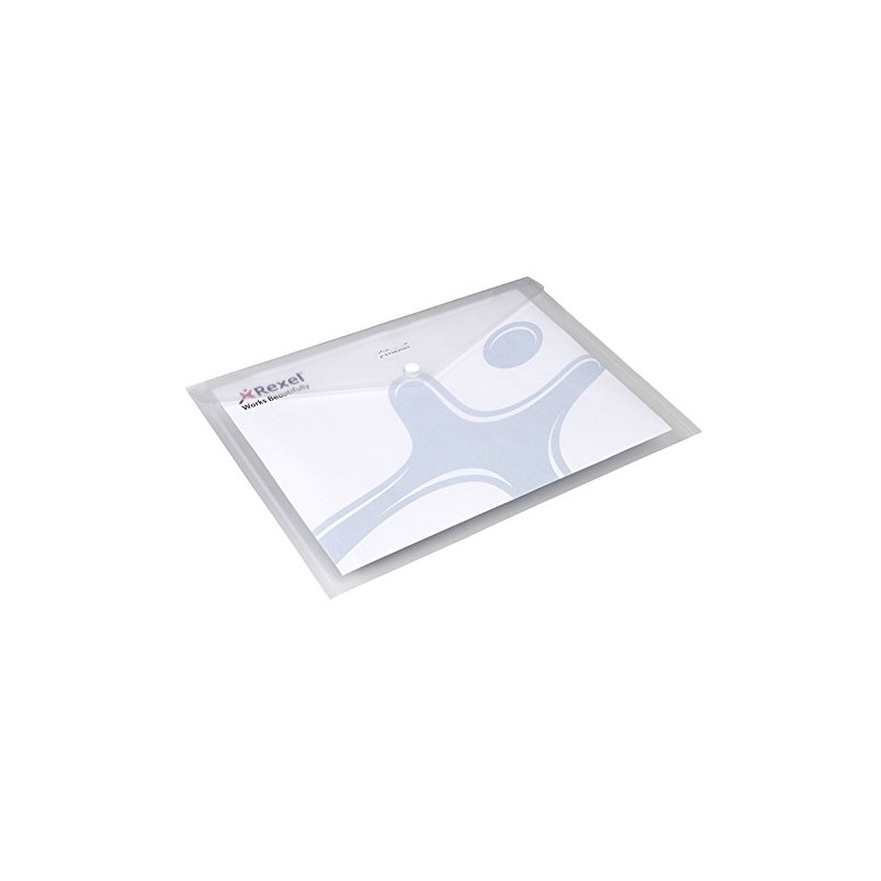 REXEL - Chemise pochette ICE, format A4 à l'italienne, PP,