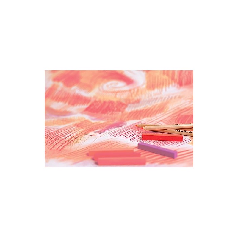 Lyra Polycrayons 5651120 - Juego de 12 ceras, varios colores