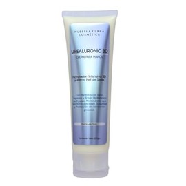 Nuestra Tierra Cosmetica Urealuronic 3D Crema para Manos con Péptidos Veganos y Ácido Hialurónico, Hidratación Intensiva, Efecto Piel de Seda, 100g