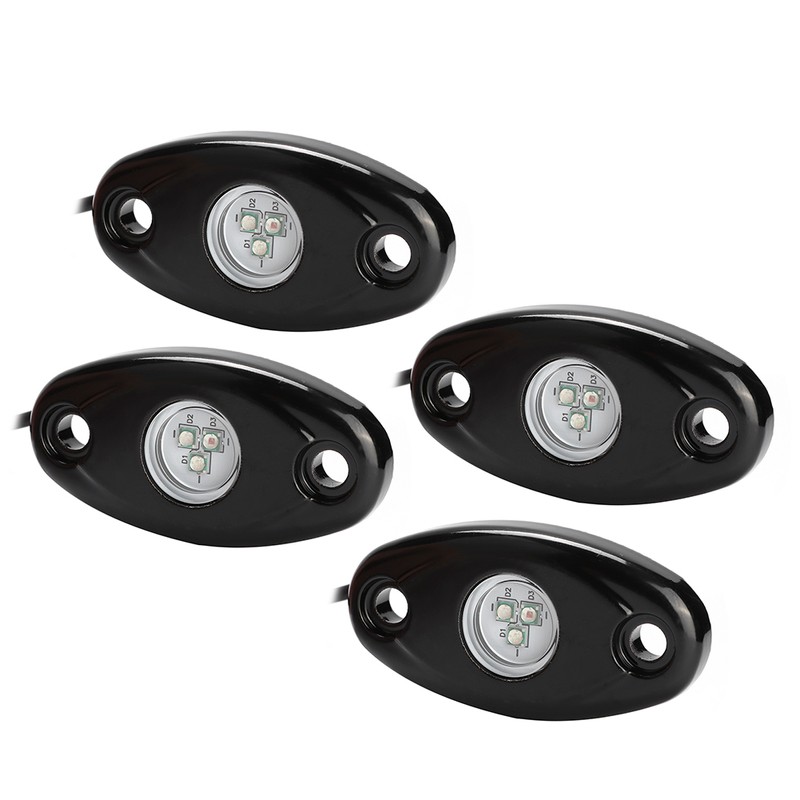 12V DC Universal RGB LED Bluetooth Waterproof Offroad Rock Light