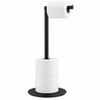 Freestanding Stainless Steel Toilet Paper Holder Bathroom Stand – Modern