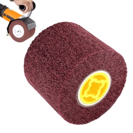 Nylon Brush: 60 Grit Sanding Brush Polishing Brush Sanding Roller Brush Sanding Sleeves for Sanding Roller Sanding Machine Brush Sander Satin Roller Nylon Brush Sanding Attachments for Polishing