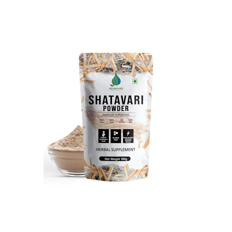 VEDAPURE Natural & Pure Shatavari Powder
