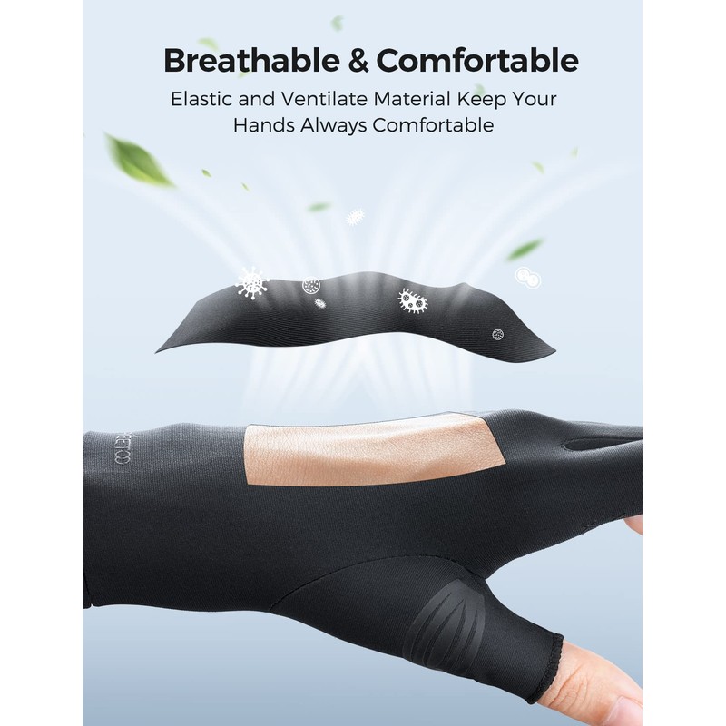 FREETOO Copper Arthritis Gloves S