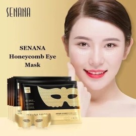 LUXUTY Mascarilla Antifaz Miel De Abeja Hidratante Antiedad 10 Pzs