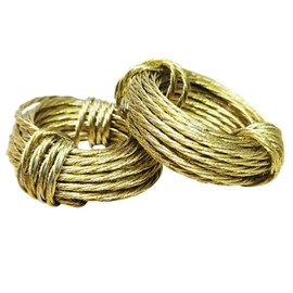Picture Hanging Wire (3 Metres / 9.5 Feet) x 1.8 mm Brass Picture Wire Heavy Duty Metal for Photo Frames Mirrors Artwork and Clocks Hanging (2 Pcs)
