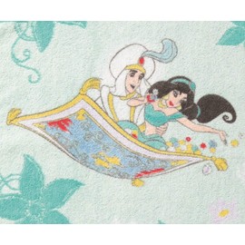 Marushin 2005085300 Face Towel, Disney’s Aladdin, 13.4 x 31.5 Inches (34 x 80 cm), 100% Cotton