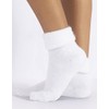 CALZITALY Warm stockings with angora look, winter socks with non-slip