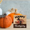 Thanksgiving Decor Happy Thanksgiving Wooden Sign Farmhouse Turkey Decorations for