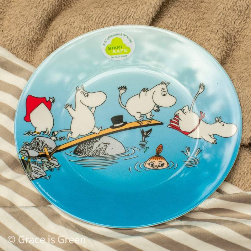 Ratt Start ARCHIPELAGO RST330026 Moomin Melamine Plate