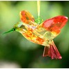 Large Humming Bird Ornament (5-Tone Colors) (Green/Yellow/Pink)