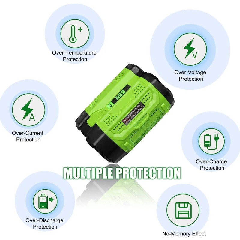 For EGO 56V 3.0Ah Lithium Battery For EGO 56V Tool