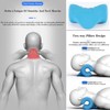 Neck Stretcher Support Pillow C Curvature Cervical Spine Traction Support