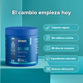 Birdman Citrato de Magnesio 400 mg | Sin Aditivos | 80 Porciones | 240 Cápsulas