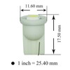 PA LED 25PCS #555 T10 4SMD LED Pinball Machine Light