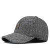 Clakllie Men's Winter Warm Woolen Peaked Baseball Cap Hat with