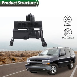 LQI Dash Panel Double Din Radio Cage Bracket Fit Chevy Silverado Sierra Tahoe & Fit for GMC Sierra 2003 2004 2005 2006 Black Radio Mounting Bracket