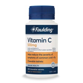 Faulding Vitamin C 500mg Tab X 200