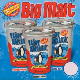 Blue Bunny Big Malt Cups Wonder Ice Cream Truck Sticker 6"x 6"