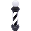 WDZD 27'' Black White Barber Pole Light