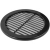 HVAC OV 2pack 6" Inch (Grille Dimensions) Black Plastic Round