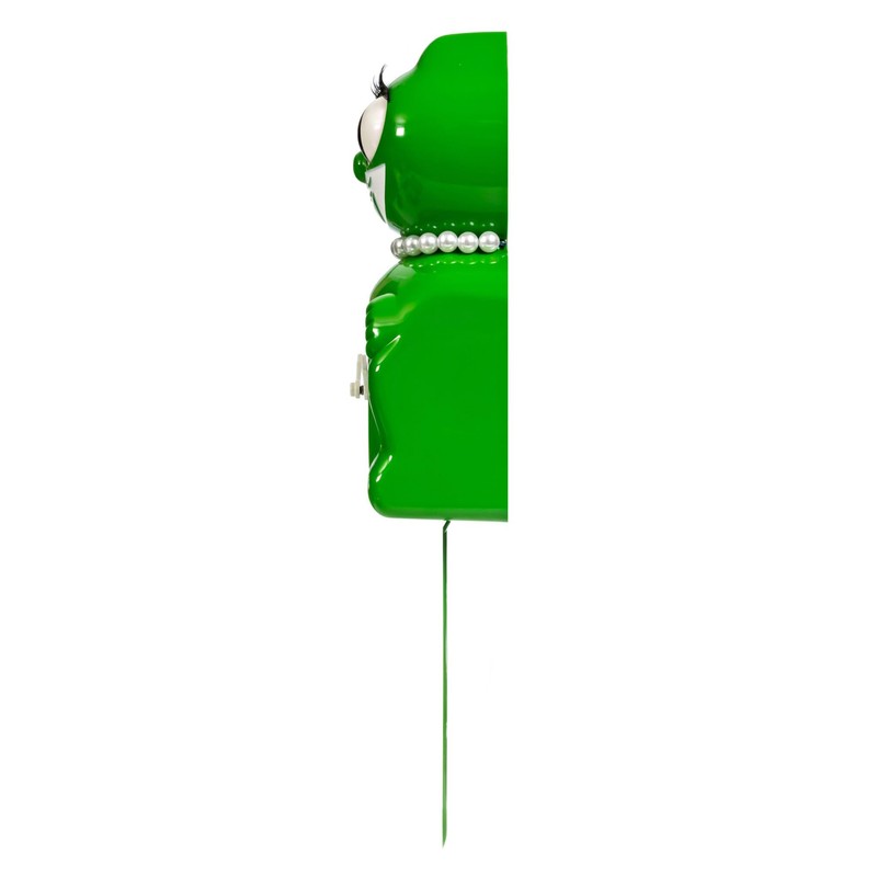 Kit-Cat Clock Limited Edition CLASSIC GREEN LADY - Cat Clock